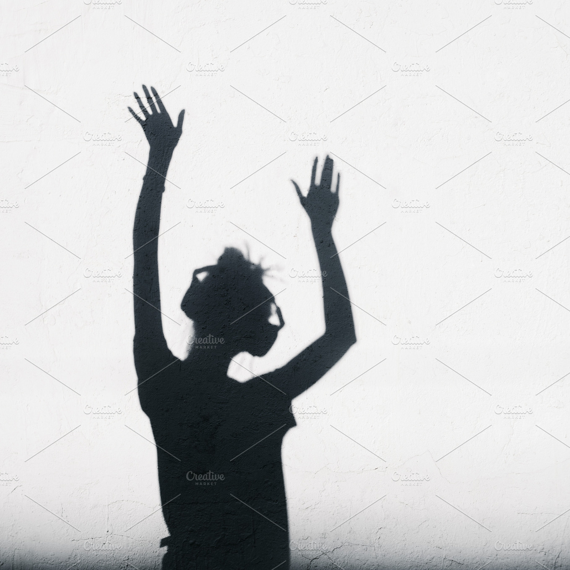 shadow of dj girl, a Person Photo by Aliaksei Kaponia