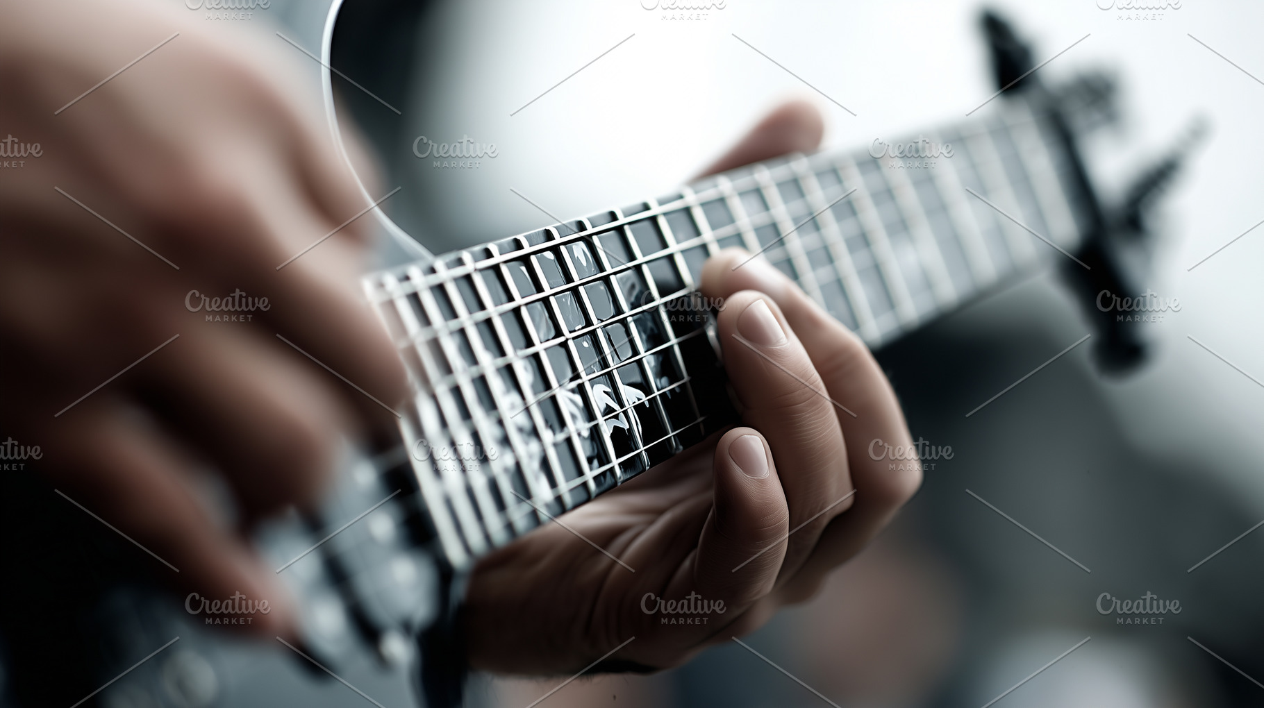 Close up of a musician’s hand play, an Arts & Entertainment Photo by MistyDay