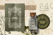 Dark Academia Frame & Ornament Kit, an Object Graphic by KetteCreate (Thumbnail 5 of 21)