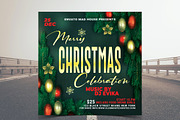 Christmas Flyer Template, a Flyer Template by Poushe Design (Thumbnail 1 of 2)