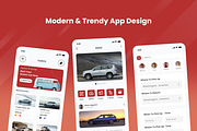 Trycar - Car Rental Mobile Apps, an App Template by SquidPixey (Thumbnail 2 of 5)