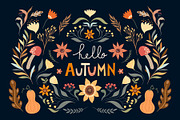 Autumn botanicals collection, a Decorative Illustration by Letto studio (Thumbnail 6 of 7)