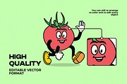 Vegetable Mascot Illustration, an Object Illustration by Decoconio Design (Thumbnail 4 of 7)