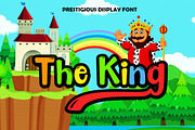 The King Display, a Font by Haksen (Thumbnail 1 of 7)