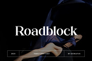 Roadblock Serif Font, a Serif Font by UICreative (Thumbnail 1 of 13)
