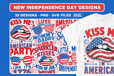 2024 new 4th of july POD designs
