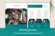 Actor | Actress Resume Design, a Resume Template by Stanin Studio (Thumbnail 1 of 10)