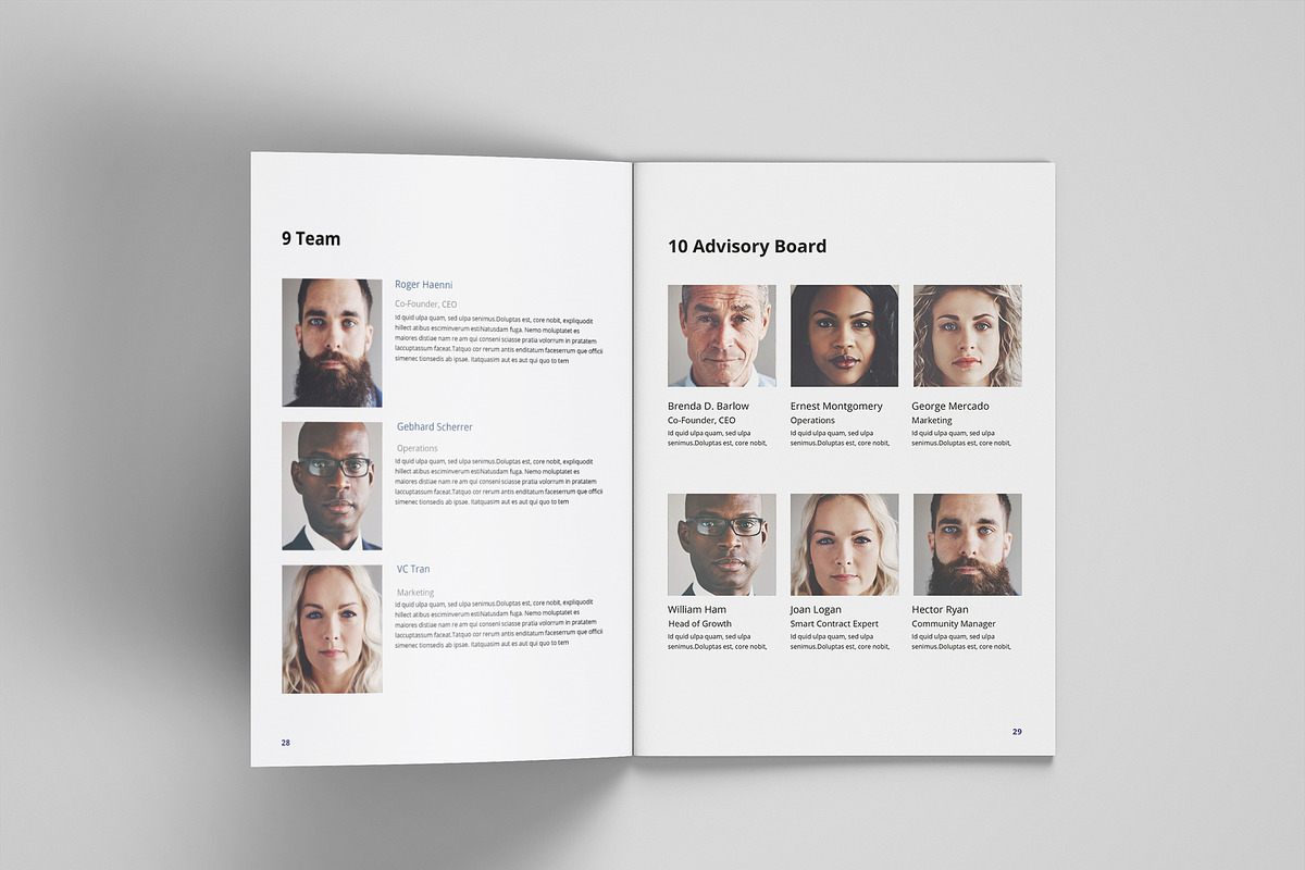 White Paper 30 Pages, a Brochure Template by azadcsstune (Photo 15 of 15)