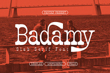 Badamy | Slab Serif Font