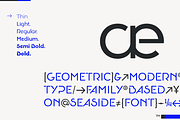 Ocean Shore, a Sans Serif Font by Los Andes Type (Thumbnail 2 of 12)