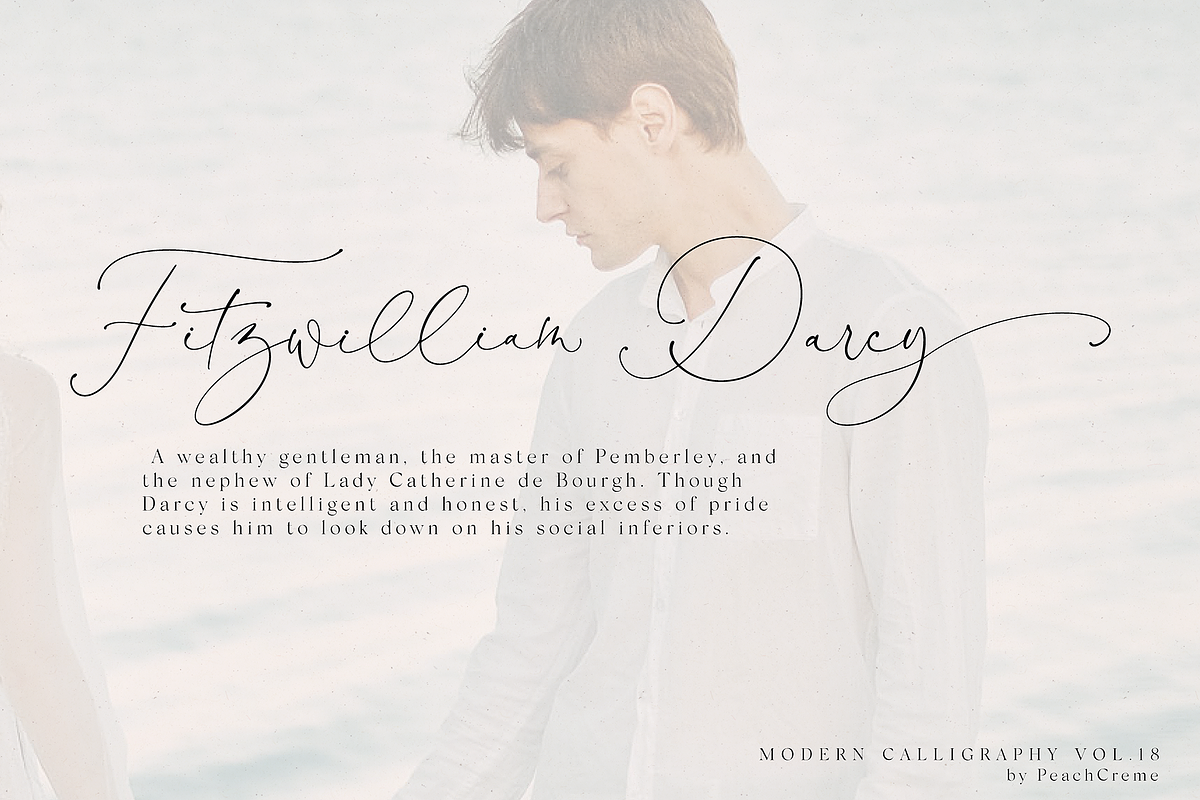 Antoinette//Modern Calligraphy №18 preview 6