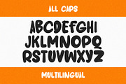 Uraro Carrot Lovely Cheerful Display, a Handwritten Font by Maulana Creative (Thumbnail 6 of 7)