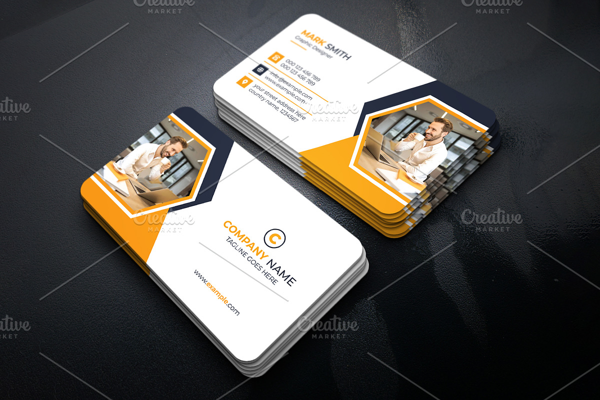 Creative Business Card Design, a Business Card Template by Sofir Nayeem