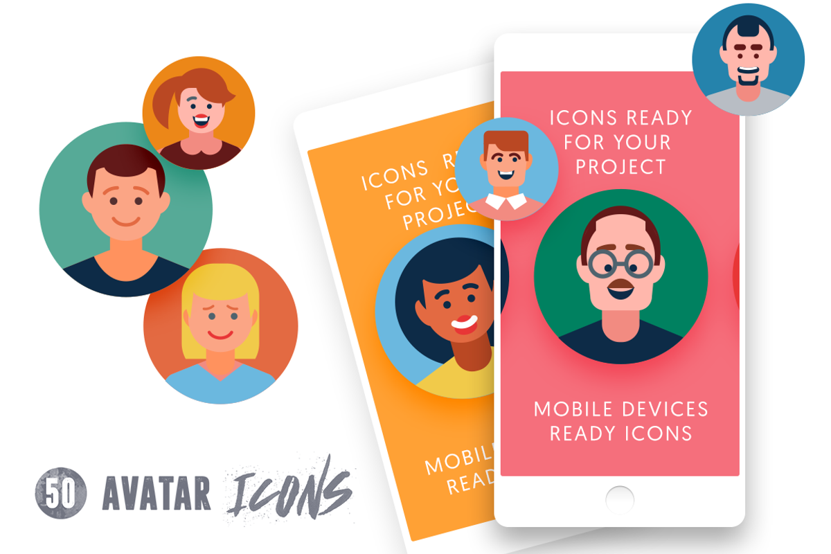 50 Avatar Icons, an Icon by Dighital (Photo 4 of 6)