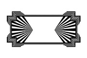 Art Deco Frame SVG Bundle, an Illustration by Creativeshirt (Thumbnail 18 of 31)