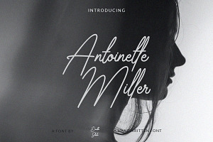 Antoinette Miller / Handwritten font