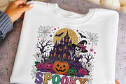 Spooky Halloween PNG, a Seasonal Illustration by DreamCafeArt (Thumbnail 6 of 6)