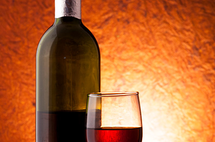 Wine And Grapes In Basket preview 6