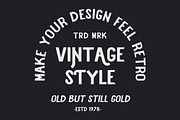 Hearing - Vintage Sans Serif Font, a Sans Serif Font by Arendxstudio (Thumbnail 4 of 10)