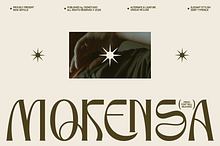 Mokensa decorative serif display