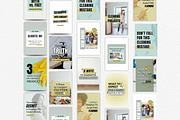 Home Cleaning Reel Covers, a Social Media Template by gooddogcreativeco (Thumbnail 4 of 9)