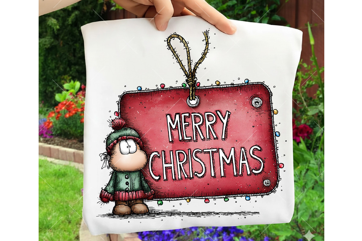 Whimsical Christmas Clipart, an Illustration by OK Design (Photo 5 of 6)