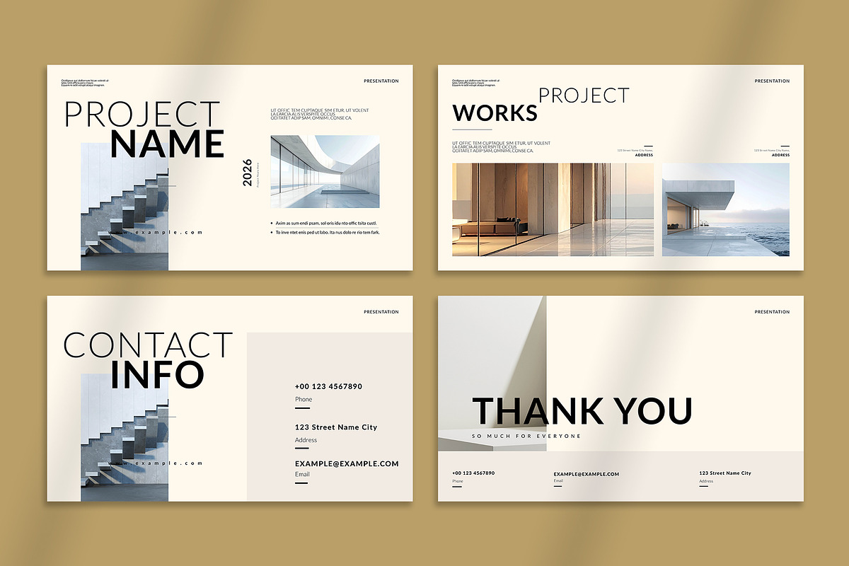 Architecture Portfolio Presentation, a Presentation Template by Oriofix (Photo 9 of 9)