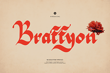 Braffyon | Blackletter Typeface