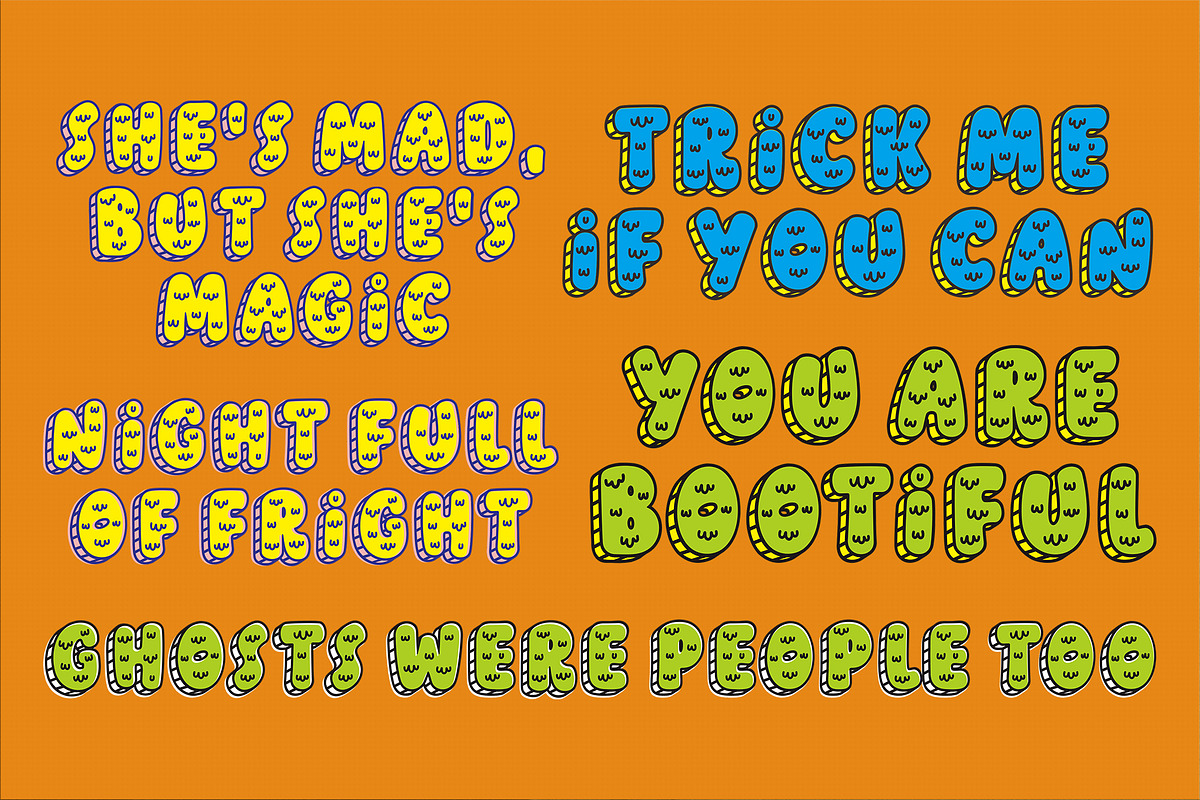 50% Pumpkin Bites - Playful Font, a Sans Serif Font by Four Lines Std. (Photo 6 of 10)