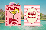 Sunny Star - Summer Display Font, a Handwritten Font by Wellscript Studio (Thumbnail 3 of 12)