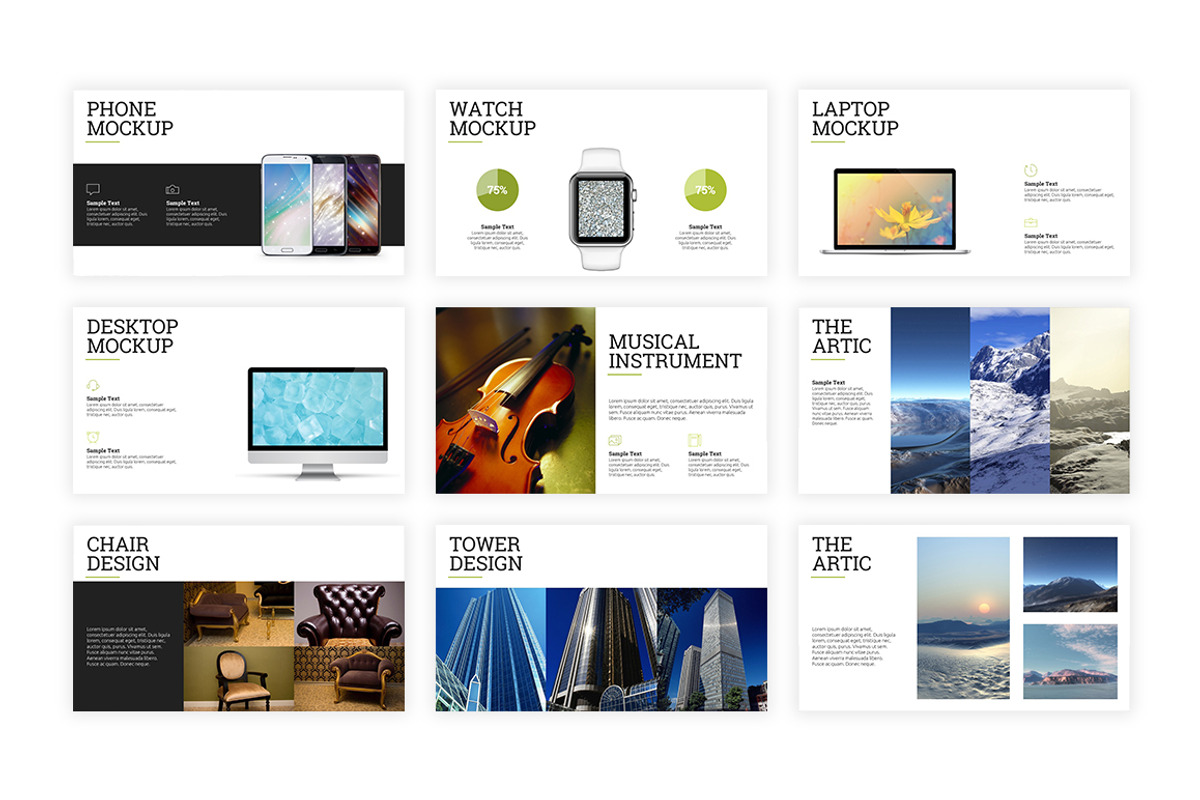 Azure - PowerPoint Template, a Presentation Template by everslide (Photo 5 of 6)
