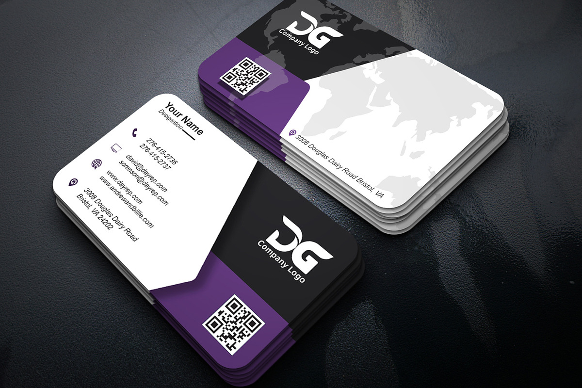 Corporate Agency Business Card PSD
