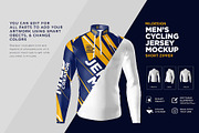 Mens Cycling Jersey Mockup, a Product Mockup by Mildstudio (Thumbnail 5 of 5)