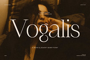 Vogalis Minimalist Serif Font, a Serif Font by Perfectype (Thumbnail 1 of 8)