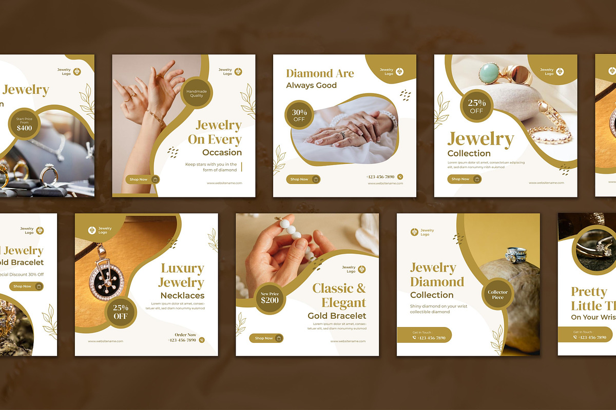 Jewellery Sale Instagram Post, a Social Media Template by CavenArt (Photo 5 of 5)