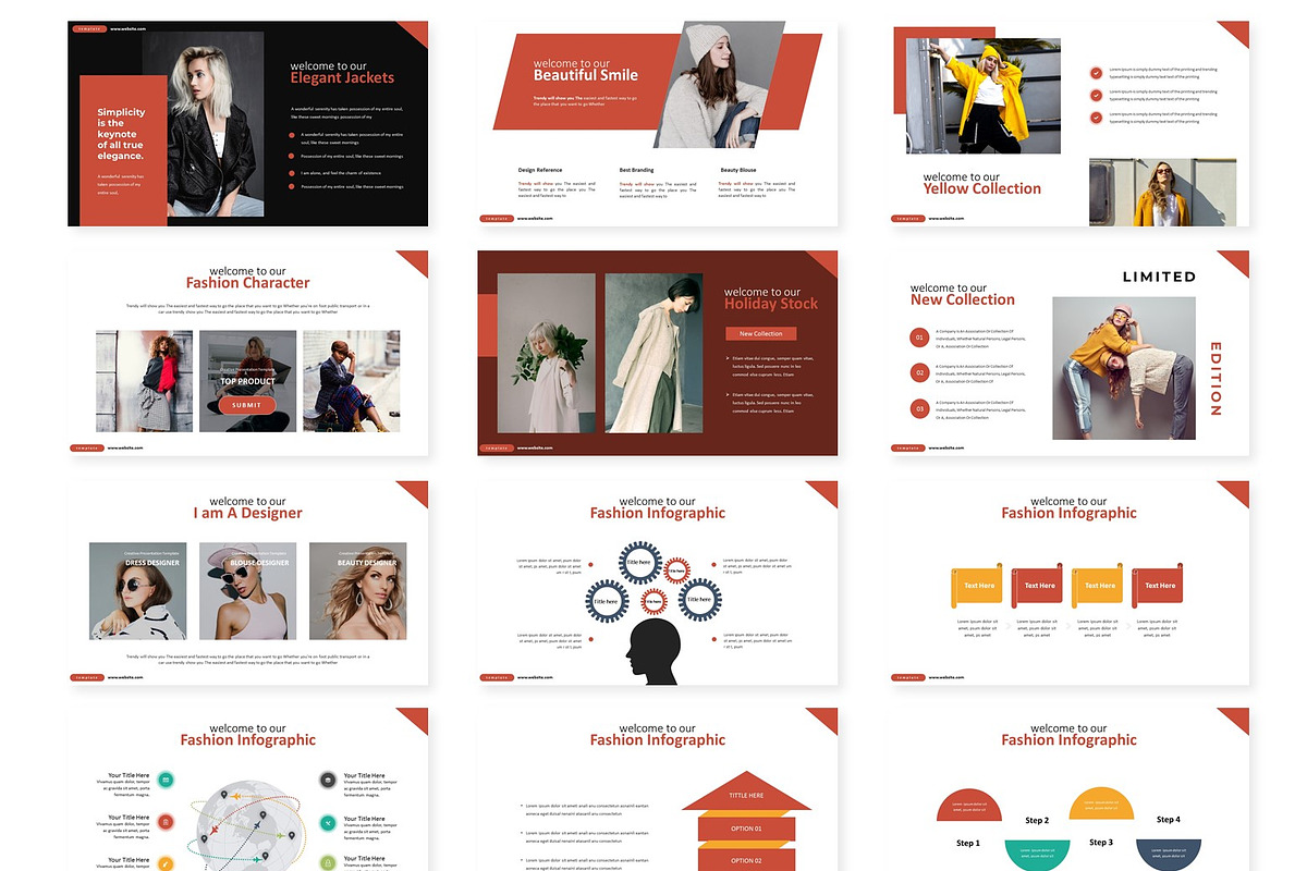 Collection - Google Slides Template, a Presentation Template by AQR Studio