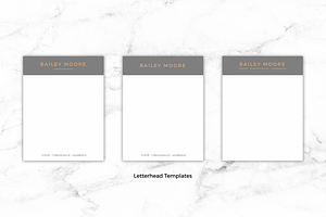 CV Template/Resume - Bailey