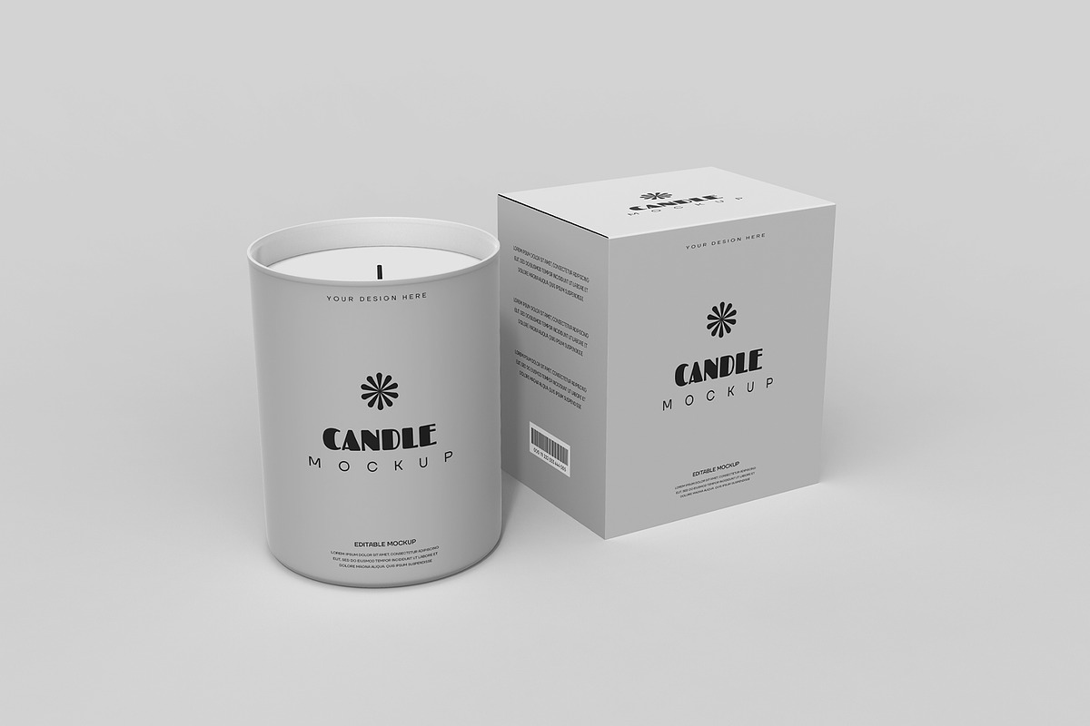 Scented Candle Jar Mockup, a Product Mockup by graphypix (Photo 4 of 4)