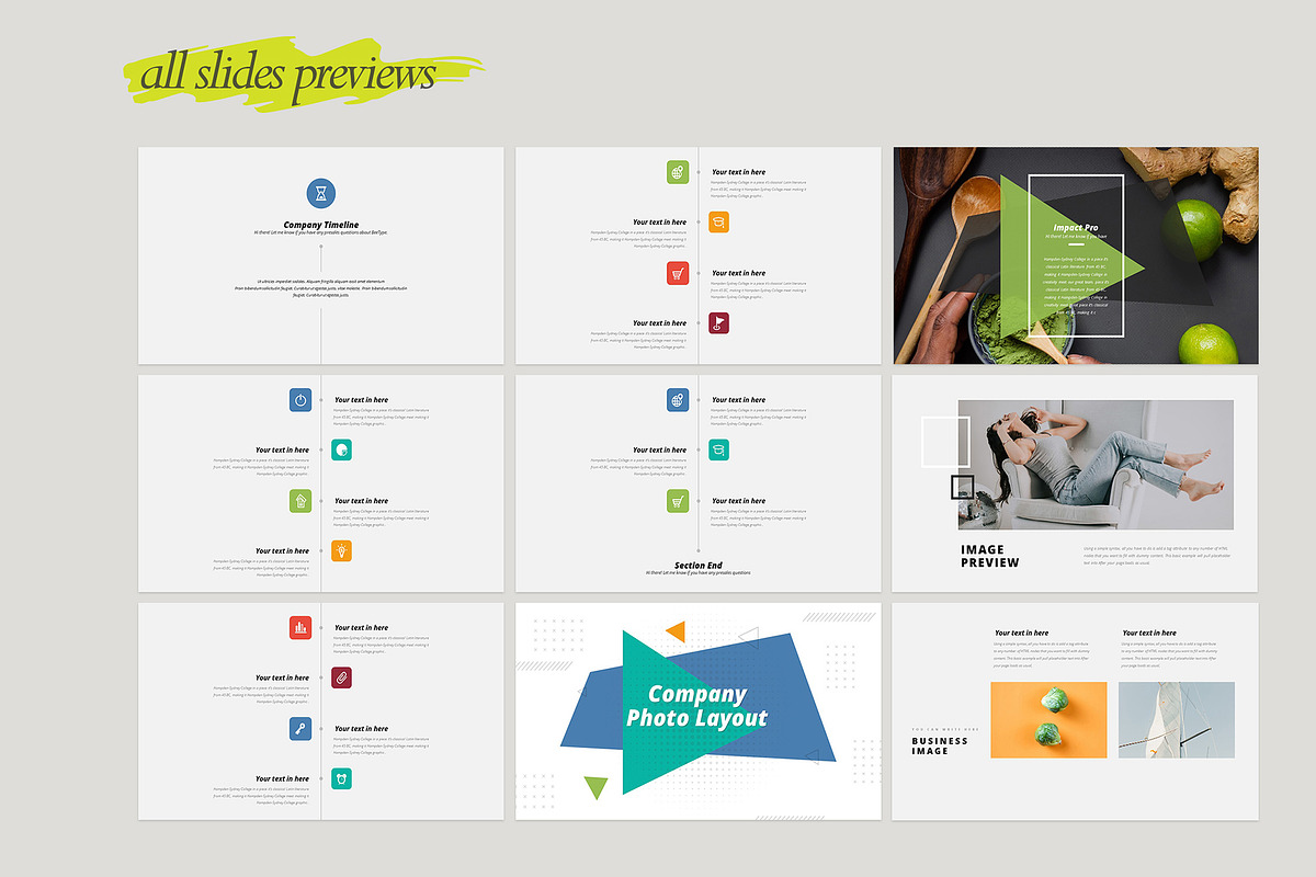 Bee-Type Corporate PowerPoint, a Presentation Template by WhiteGraphic (Photo 20 of 28)