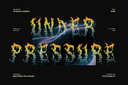 CS Beware Halfpixel, a Blackletter Font by Craft Supply Co. (Thumbnail 5 of 8)