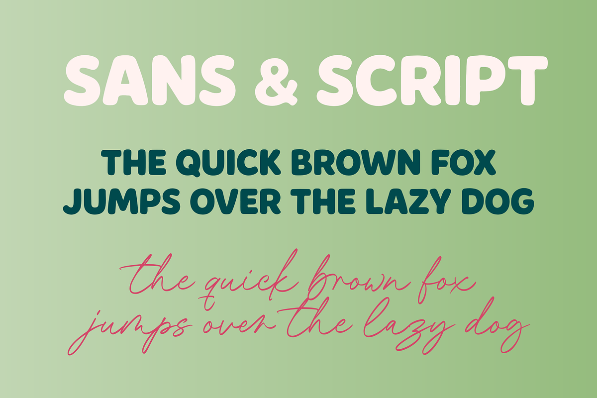 Joyful Christmas - A Font Duo, a Handwritten Font by Ainun Jinan (Photo 3 of 11)