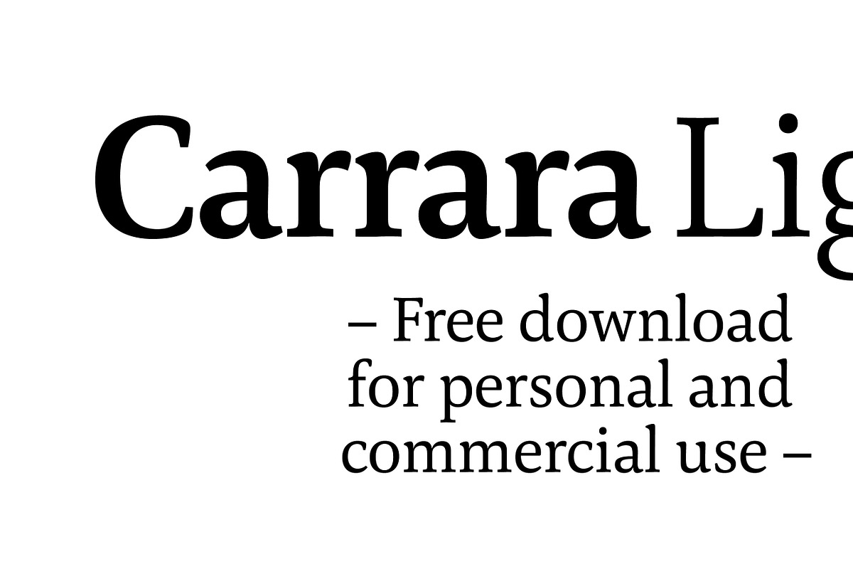 Carrara, a Serif Font by Hoftype (Photo 9 of 14)