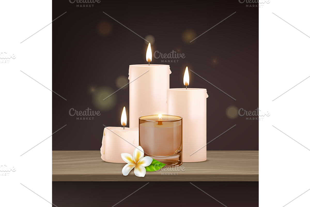 3d Aromatherapy Concept Element Set, an Object Graphic by Bigmouse_art (Photo 9 of 9)