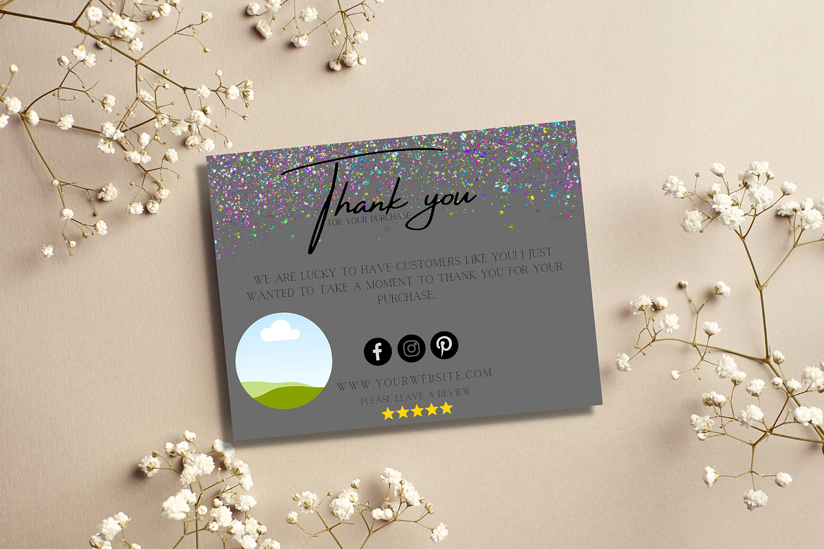 Thank You Order Card | Canva, a Card Template by tahananeart (Photo 5 of 8)