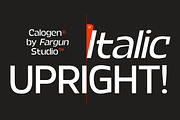Calogen, a Sans Serif Font by Fargun Studio (Thumbnail 4 of 15)