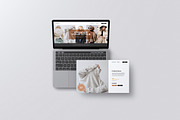 Laptop & Website Screen Mockup, a Mac Mockup by Mockup Supper (Thumbnail 7 of 14)