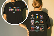 Big Fan Of Human Rights PNG, a Graphic by Vector Portal (Thumbnail 4 of 4)