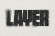 Halftone Text Effect, a Layer Style Add-On by dokudokunomi (Thumbnail 2 of 3)