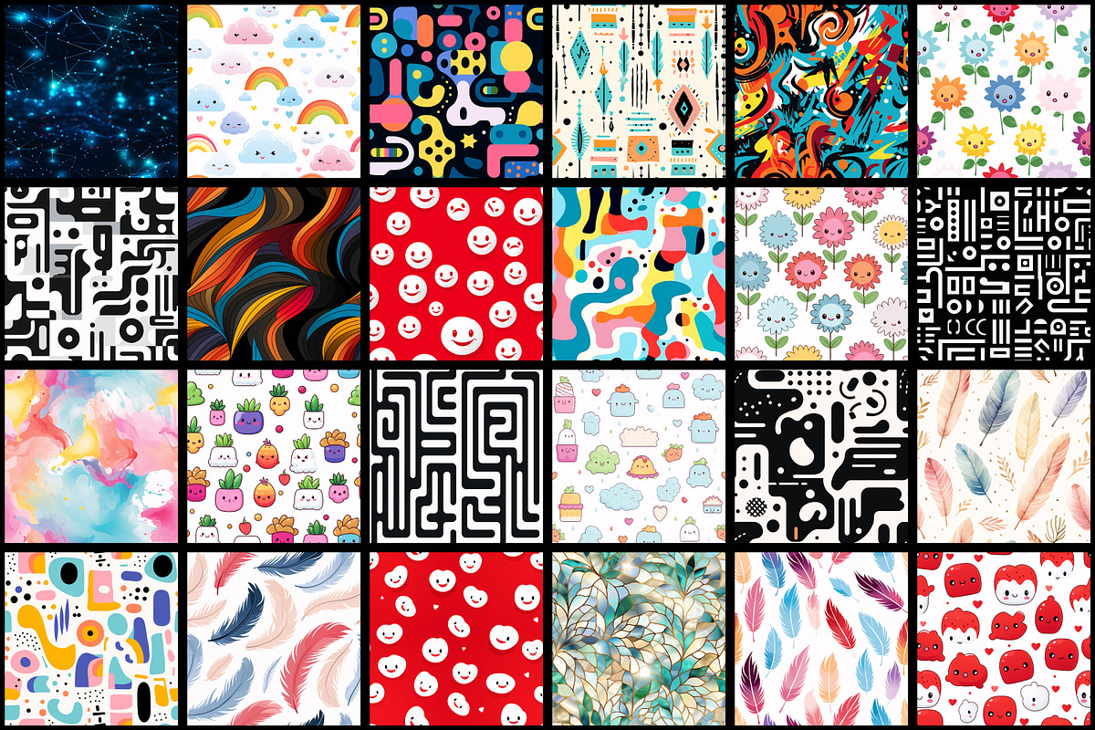 Abstract Seamless Pattern, a Pattern Graphic by Forhadx5 (Photo 8 of 21)