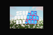 Dreamy Puffy Candy Cloud Text Effect, a Layer Style Add-On by Matsero (Thumbnail 4 of 4)